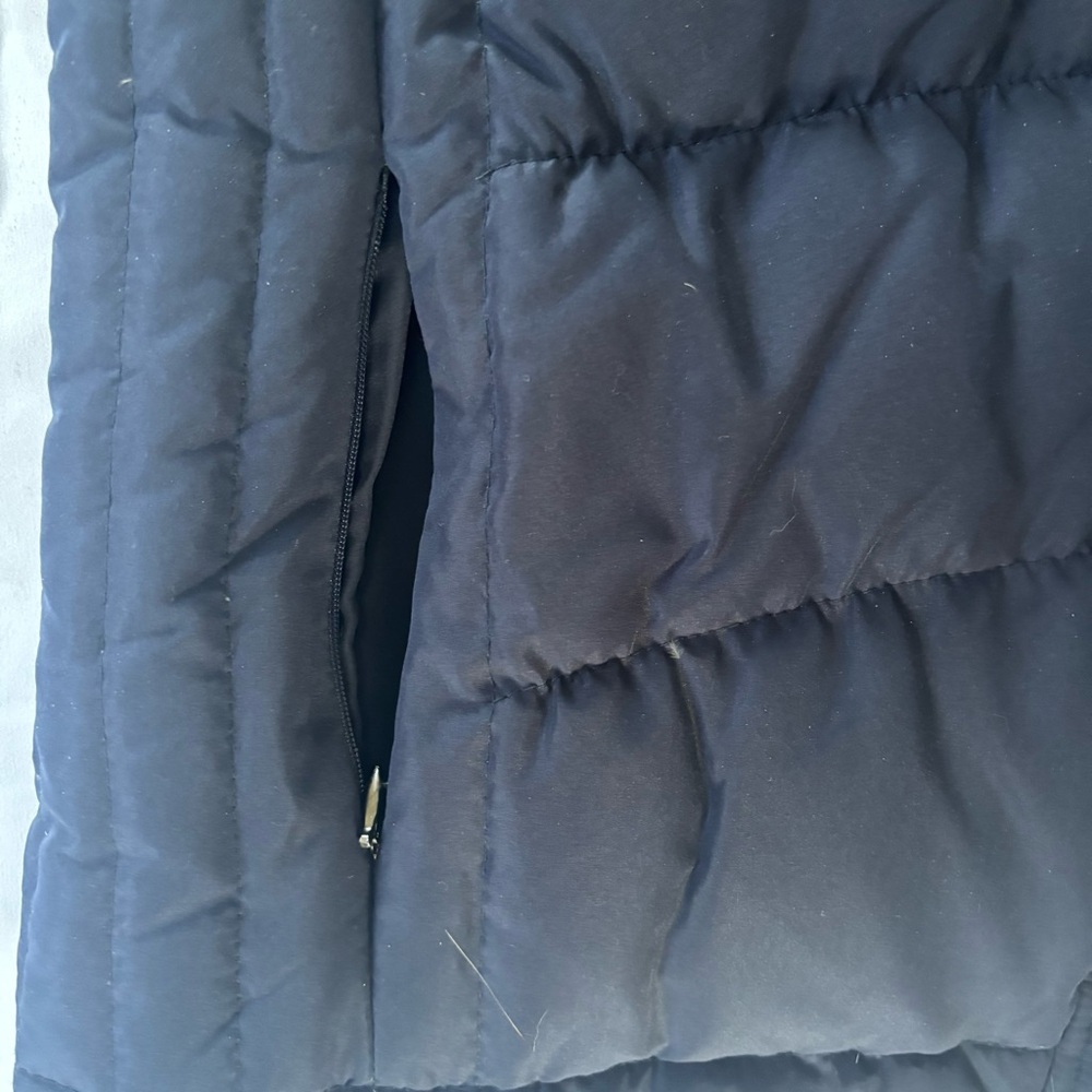 M. Julian Navy Blue Stylish Puffer Vest Women’s XL - Picture 7 of 7